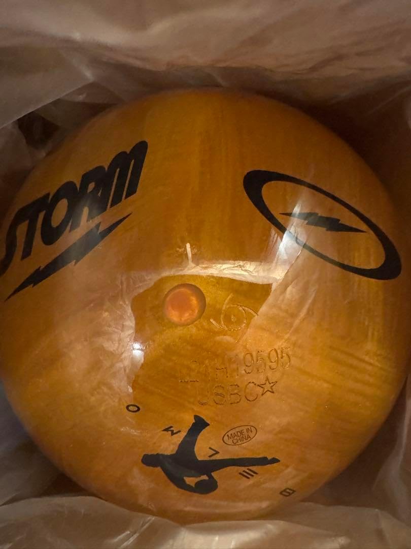 STORM BELMO ボウリングボール ゴールド ベルモ 14ポンド STORM BELMO