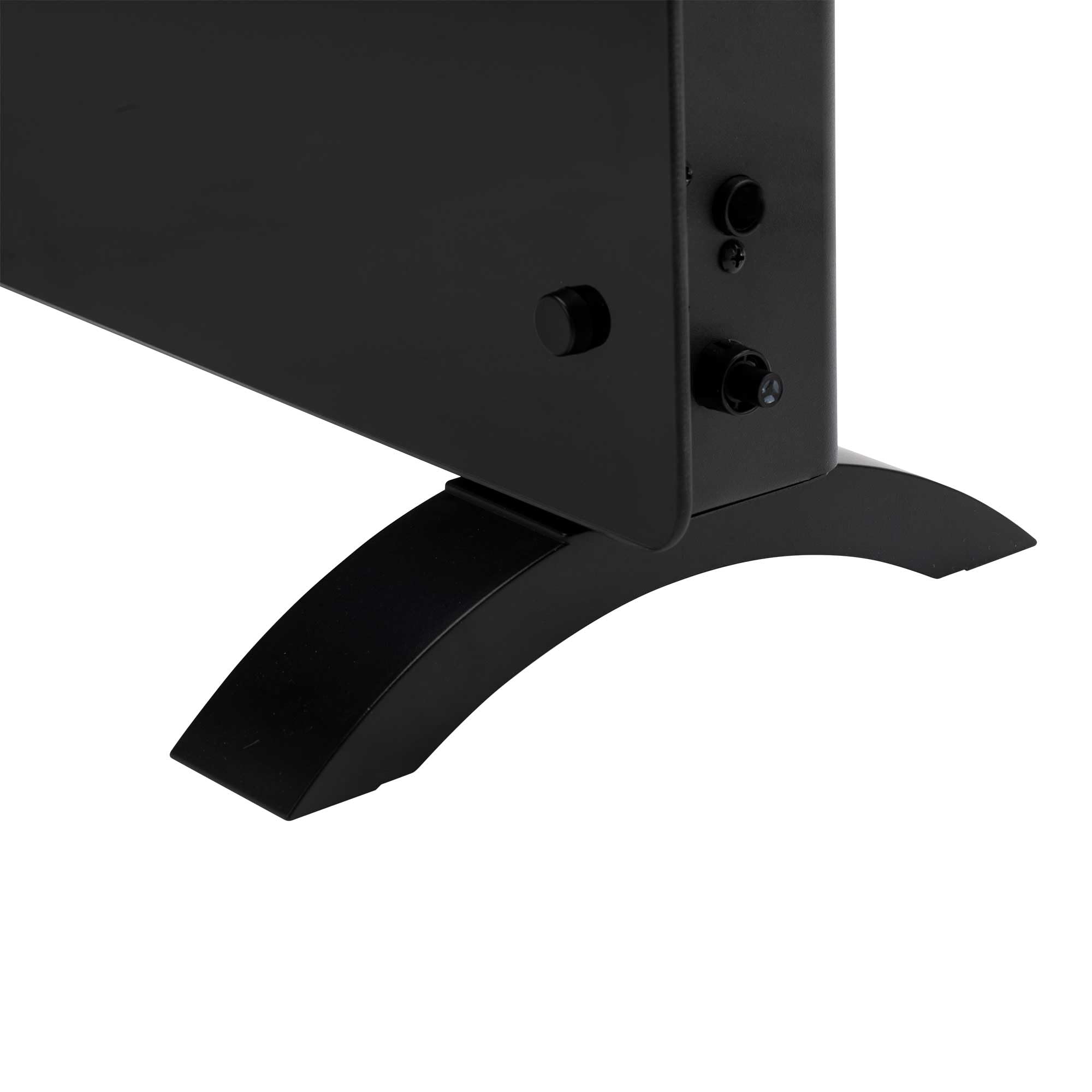 JATA JCRW2520 - Radiador Eléctrico WIFI Bajo Consumo Cristal 2000 W. 5-50ºC. 2 Potencias. Temporizador 24h. Instalación pared o suelo. 77x77x38,5cm. Conectividad WIFI y APP