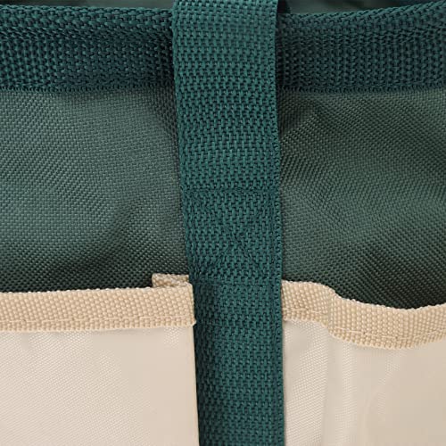 Bolsa redonda para ferramentas de jardim, bolsa para ferramentas de jardim, bolsa balde para ferrame