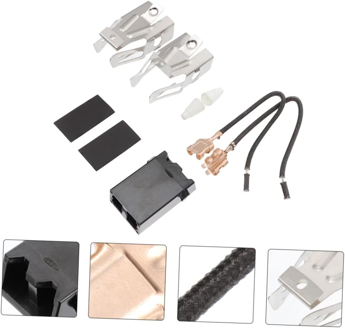 Toyvian Upgrade Your Stove Burner Receptacle Kit Stove Heating Elements Surface Burner Receptacle for Kitchen