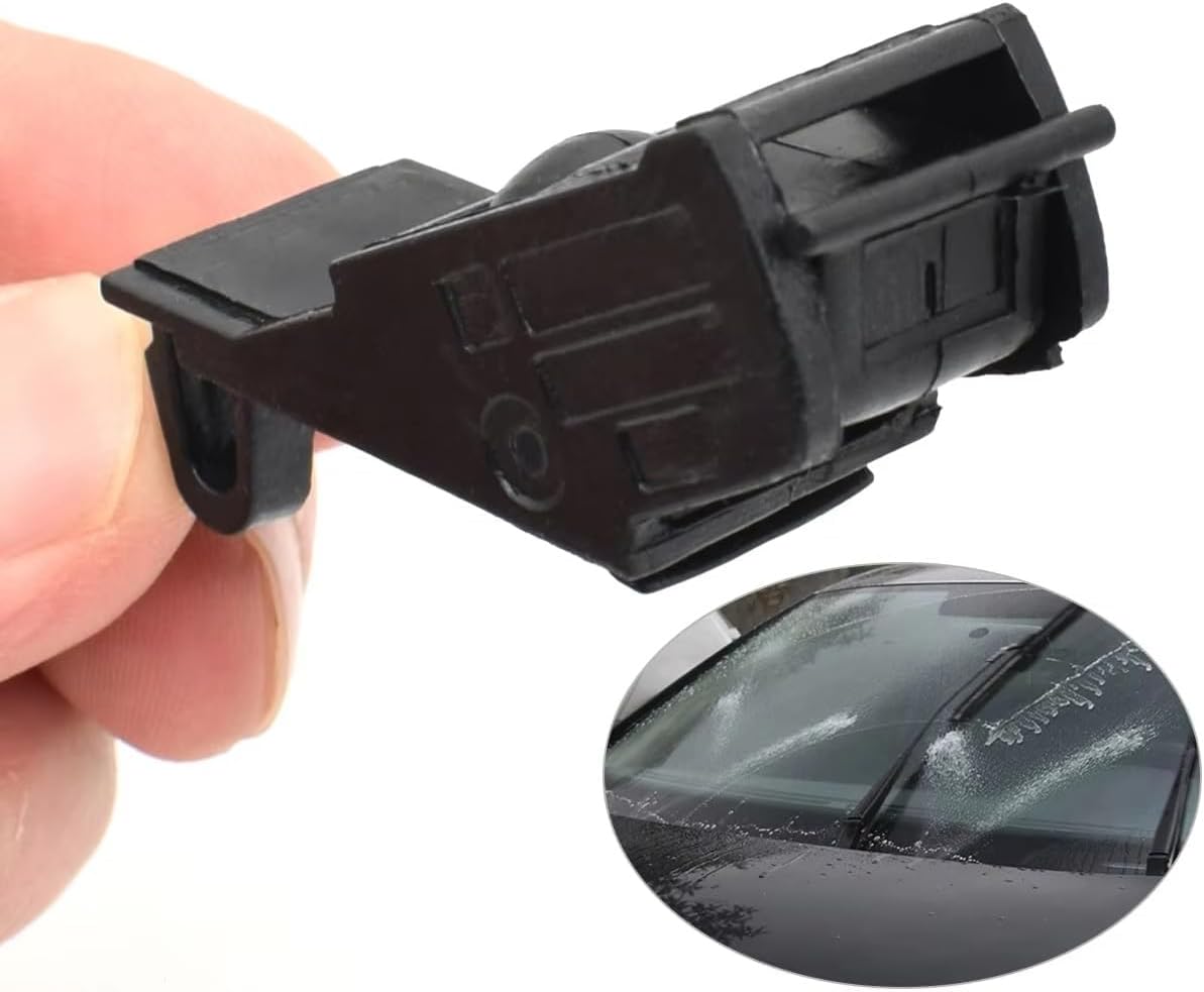 Windshield Washer Nozzles for Passat B5 Golf Jetta Mk4 Bora Polo Beetle Seat 2X, Front Windshield Spray Nozzles Kit Automotive Wiper Spray Washer Jet Replacement Parts