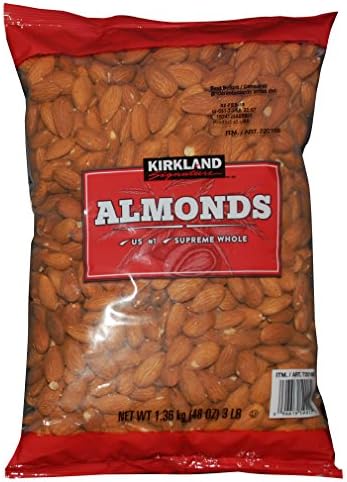 Kirkland Signature Almonds Supreme Whole 1.36 Kg