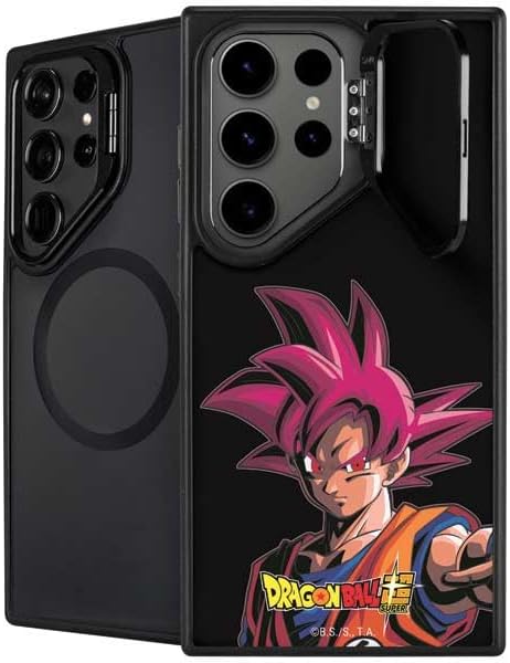 Skinit Kickstand Phone Case Compatible with Galaxy S25 Ultra - Officially Licensed Dragon Ball Super Goku Design
