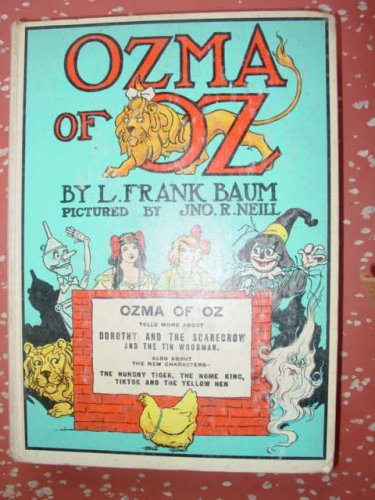 Ozma of Oz (White Series, Book 3) B001OTL1HM Book Cover