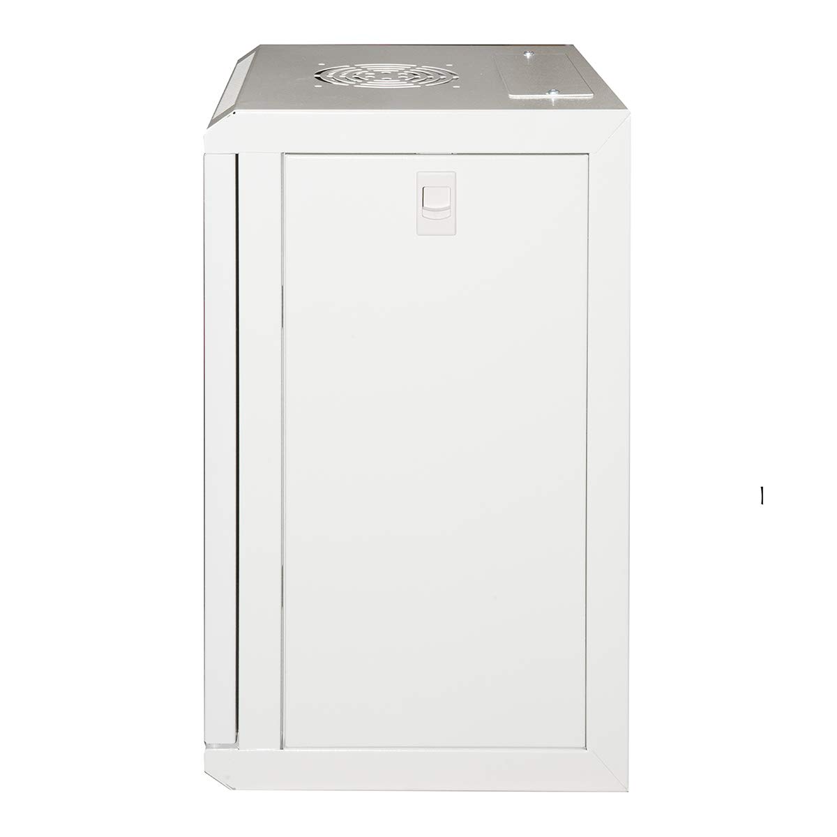 CO109U - Armadio rack 10" 9 unita' in acciaio colore grigio con fianchi apribili