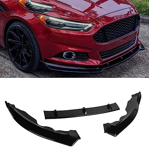 Spoiler avant divisé Ford Fusion Mondeo 2013-2016 avec aileron de menton 3 pièces