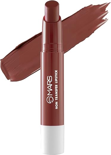 MARS Matte Super Stay Lipstick | Up to 12 Hours Long Lasting | Smudge Proof and Waterproof Lipstick for Women (2.6 gm) (12-SINFUL)