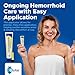 Hemorrhoidal Pain Relief Ointment 2 oz (56g) Per Tube Hemorrhoid Treatment for Fast Acting Itch, Swelling, and Maximum Strength Pain Relief (3 Pack)