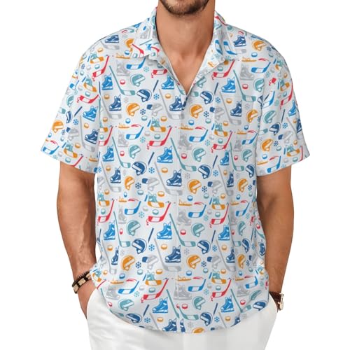 Chemise d'été homme manches courtes douce contre la chaleur