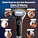MICHAEL TODD BEAUTY - LUMOS Laser IPL Hair Removal for Women and Men, 50°F CoolMax Technology, 999,999 flashes, 3 In 1 w/Skin Sensor for Nearly Painless, Permanent hair removal