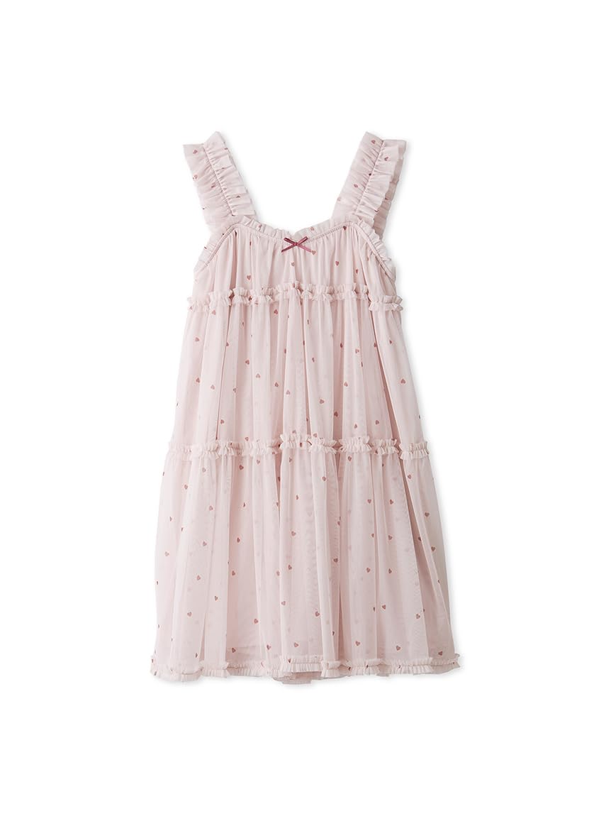 Amazon.co.jp: GELATO PIQUE PKCO254490 Girls Heart Pattern Tulle