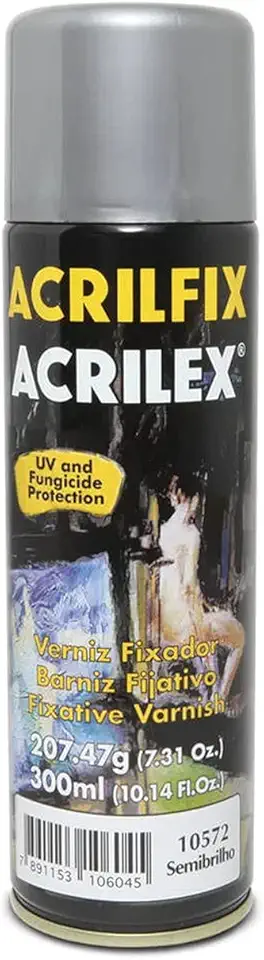 Verniz Spray Semi-Brilho 210 g Acrilex