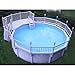Vinyl Works of Canada Above Ground Swimming Pool Resin Deck Kit - Taupe 5 x 13.5 Feet