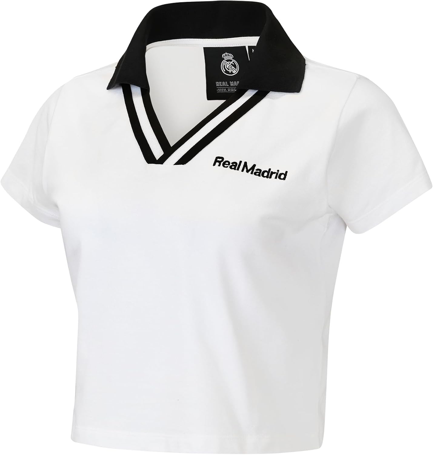 Outerstuff Real Madrid Women’s Free Kick Short Sleeve Polo – Official Licensed Soccer Apparel