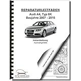  Audi A4 8K 2007-2015 Instandsetzung 8 Gang Automatikgetriebe Reparaturanleitung