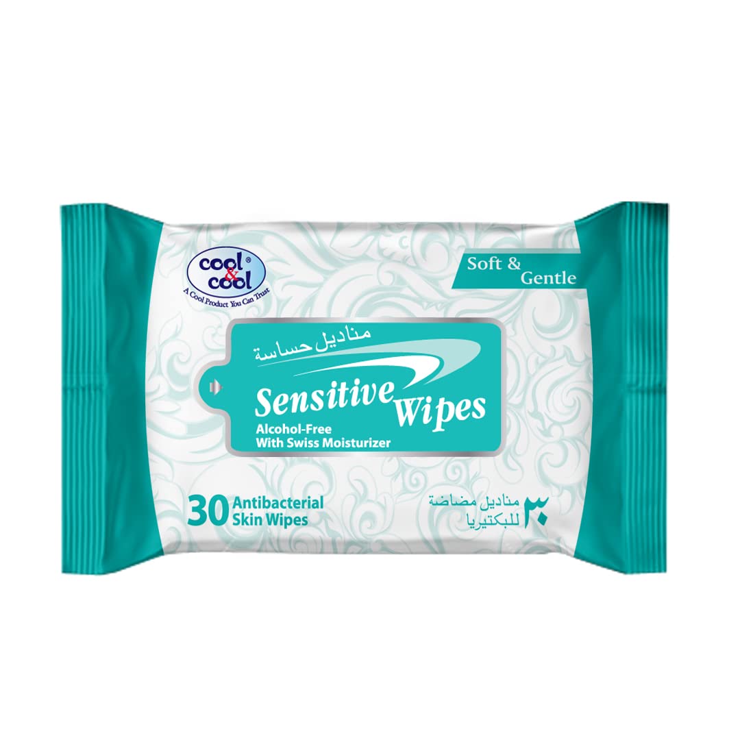 Sensitive Wipes - 30 Pieces