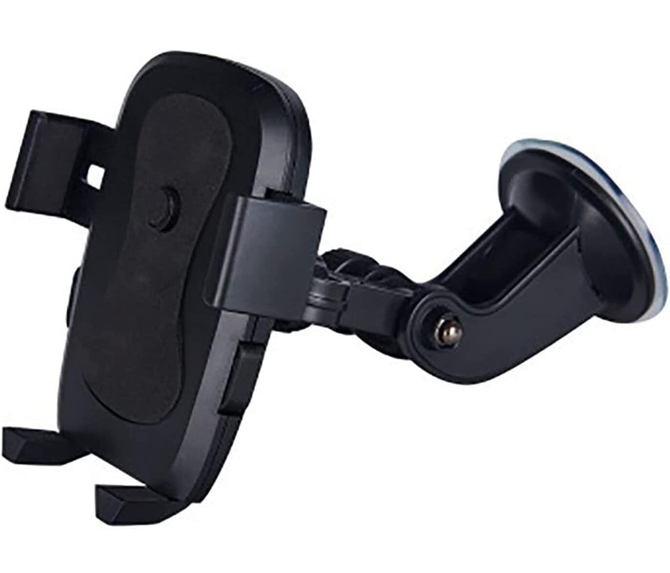 Soporte Móvil Soporte Giratorio portátil para Parabrisas de vehículo, Soporte para teléfono Coche con Ventosa, para Cuna para Coche(Black)