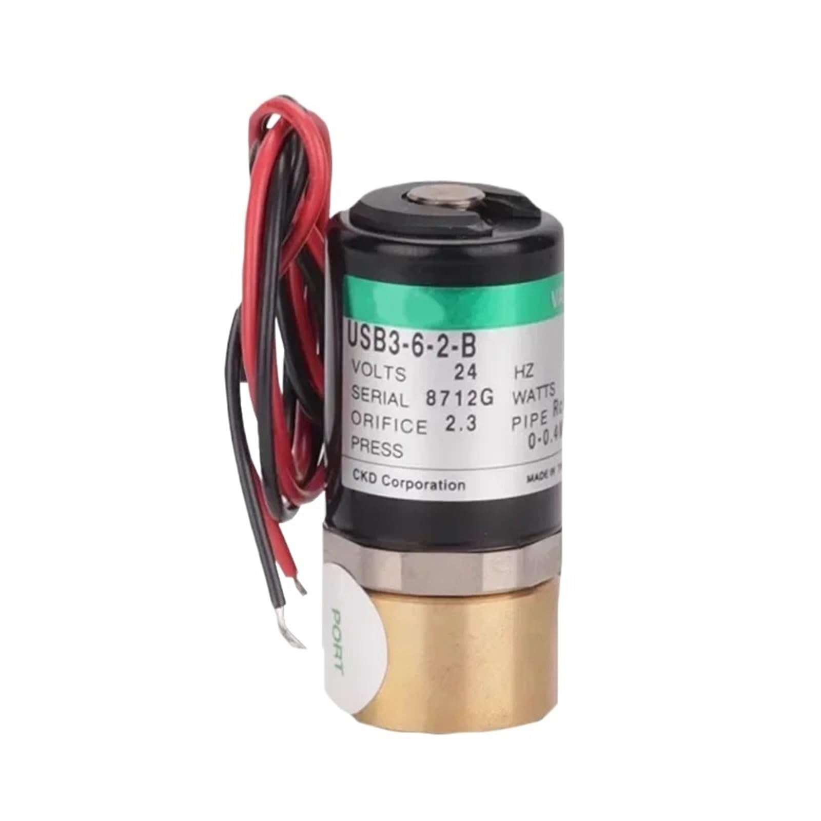 Électrovanne USB3-6-2-DC24V contre la surchauffe des bobines de distribution