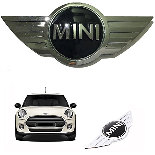 AFTERMARKET PARTE DI RICAMBIO STEMMA FREGIO MINI Cofano Anteriore COOPER ONE D S DE LUXE 2002 - 2015 12x5 cm