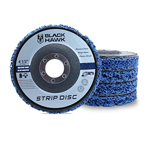 5-Pack-4-12-x-78-Black-Hawk-Easy-Strip-Discs-Clean-Remove-Paint-Rust-and-Oxidation