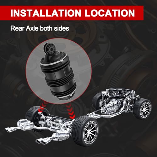 Flydida Luftfederung mit 2Pins Hinten Links/Rechts OE# 2113200925 A2113200925 Kompatibel mit E-Klasse S211 W211 E200 E220 E230 E240 E270 E280 E320 E350 E500 E400 E420 E55 E63