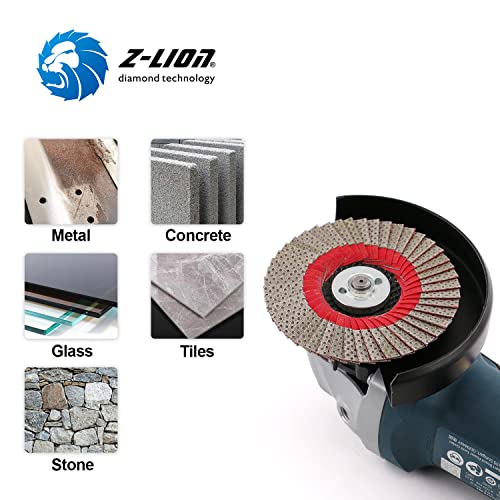 Disco de lijado de 4 pulgadas de alta fricción para pulir granito y material duro 7