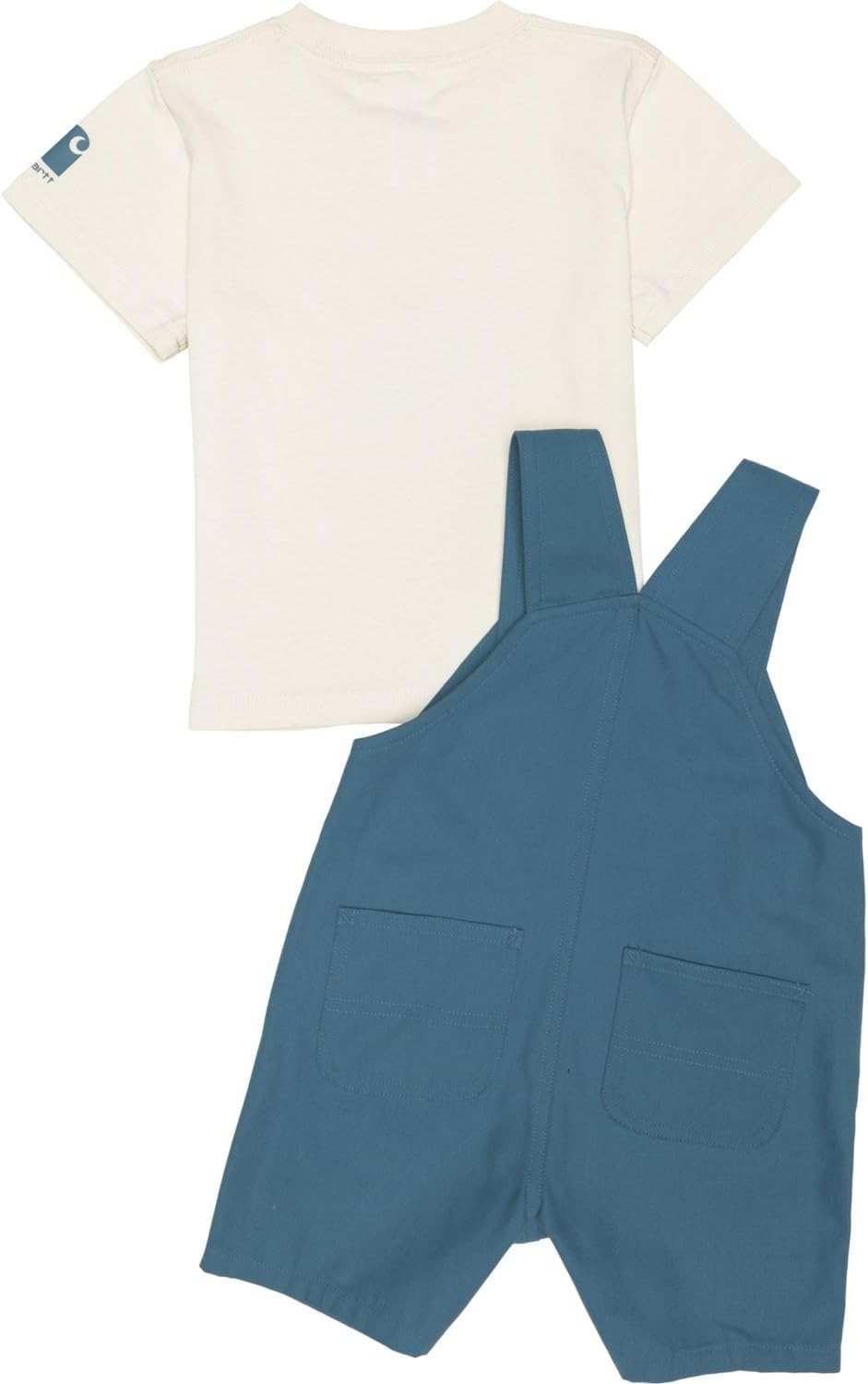 Carhartt Boys' Short-Sleeve T-Shirt and Shortall Set