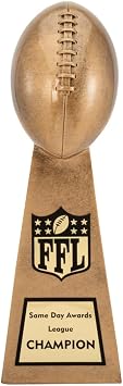 Lil Vince Gold Fantasy Football Trophy