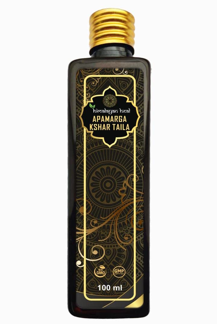 Himalayan Heal Apamarga Kshar Taila (100 ml), a powerful Ayurvedic solution designed to address various skin and anorectal conditions, like Piles, Fistula, Fissure, Anal bleeding etc.
