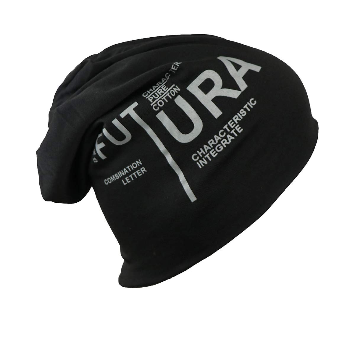 iSWEVEN Cotton Slouchy Beanie and Skull Cap for Summer, Winter, Autumn & Spring Season, Can be Used as a Helmet Cap Too - Free Size (7023A, Black) (B07SS4678F) Amazon Price History, Amazon Price Tracker
