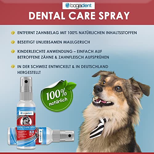Bogadent DENTAL CARE SPRAY- Dentalspray für Hunde- Spray für Hunde Zahnpflege- Zahnpflege Hund Spray gegen Zahnstein & Mundgeruch-4