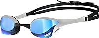Arena Cobra Ultra Swipe Racing Swim Goggles - Mirrored Lenses, Swipe Anti-Fog Tech, Hydrodynamic Design