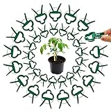 🌱 【Soporta varias plantas】: Usualmente se usa para apoyar el cultivo de plantas, flores, tomates, pepinos, pimientos y hortalizas de viñedos. También es muy adecuado para hortensias, clemátides, madreselva, colibríes y para agregar luces navideñas a árboles y arbustos durante la temporada navideña.