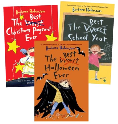The Herdmans Series 3 Books Set - The Best Christmas Pageant Ever, The Best School Year Ever, The...