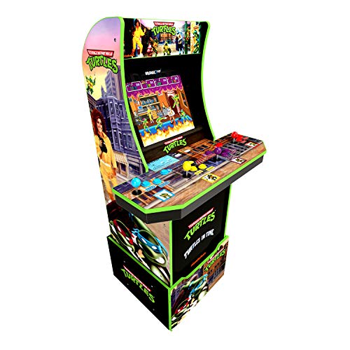 Teenage Mutant Ninja Turtles Arcade Machine w/ Riser - 5ft