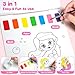 ZIZZ Paint with Water Coloring Books for Toddlers, Princess Watercolor Painting Sets for Kids Ages 3-5 4-8 Years Old, No-Mess Drawing Activity Kit Art Craft Toys Birthday Gifts for Girls Boy