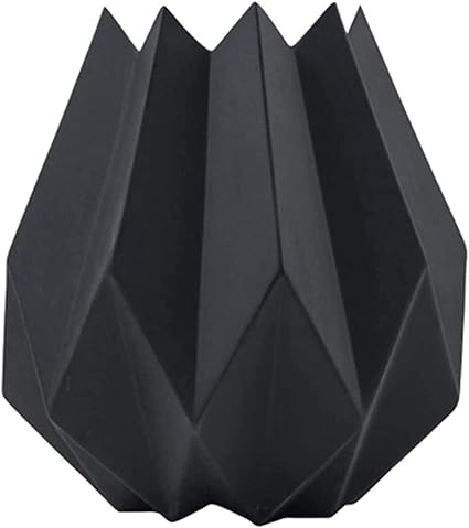 Amazon 花器 セラミック花瓶折り紙花瓶装飾品家の装飾リビングルームの花の配置乾燥花の飾り フラワーベース Color Black ディスプレイ収納 花器 オンライン通販 Amazon 花器 セラミック花瓶折り紙花瓶装飾品家の装飾リビングルームの花の配置乾燥花の飾り フラワーベース Color Black ディスプレイ収納 花器 オンライン通販