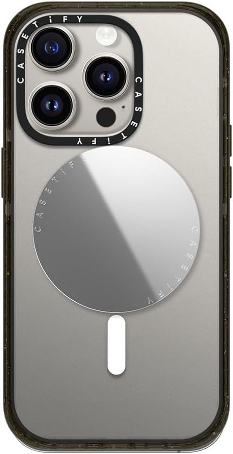 CASETiFY Snappy Grip Stand Compatible with Magsafe - Silver Mirror - Image 2