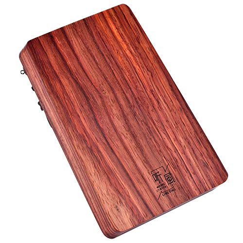 LingTing Kalimba LT-K17A 17 Tasten Kalimba Mbira Daumenklavier, Geschenk für Kinder und Erwachsene, Anfänger (Windflüsterer)