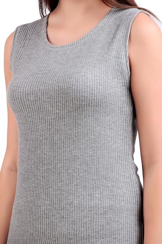 Image of HAP Women's Quilted Thermal Set : Sleeveless Top + Trouser