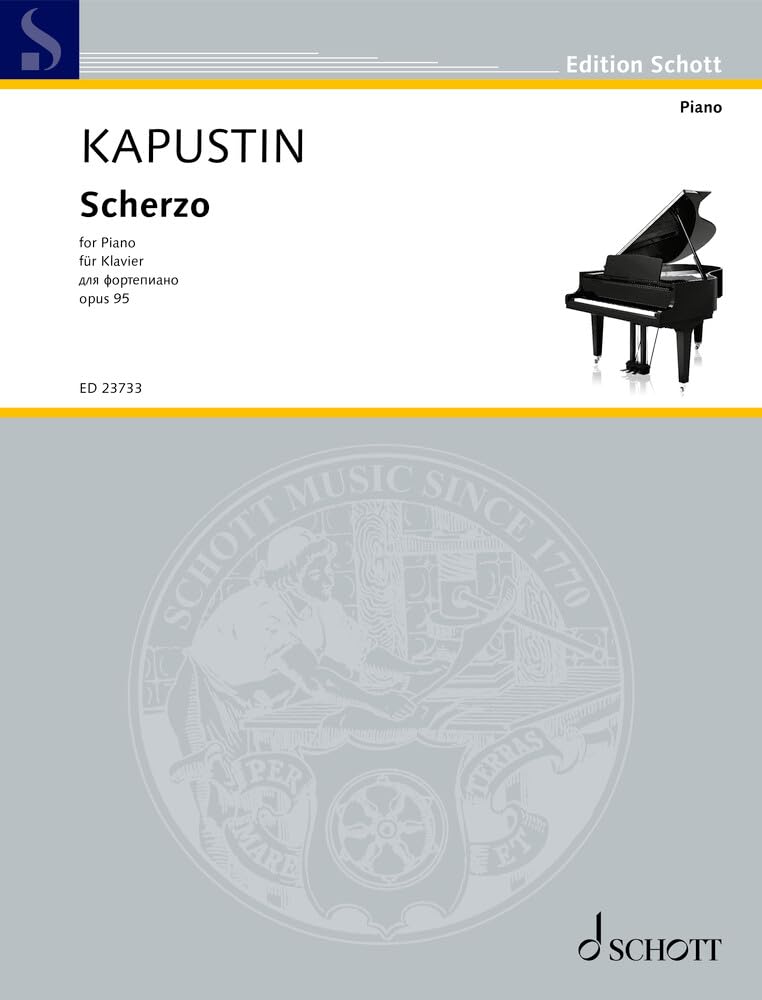 Kapustin: Scherzo Op. 95 for Piano: op. 95. piano.