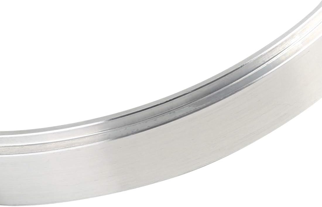 X AUTOHAUX 1/2 Inch Air Cleaner Spacer Riser Air Filter Spacer for Ford 350 Silver