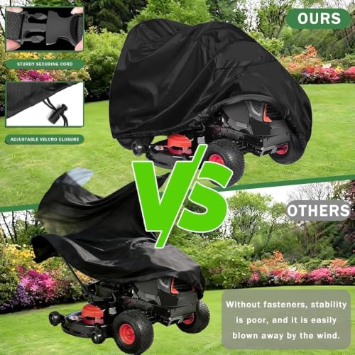 Funda cortadora césped impermeable Stihl evita óxido por lluvia y viento 7