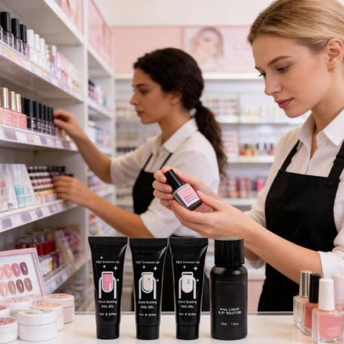 Kit Gel Poly pour Ongles la solution pour manucure à domicile - 2