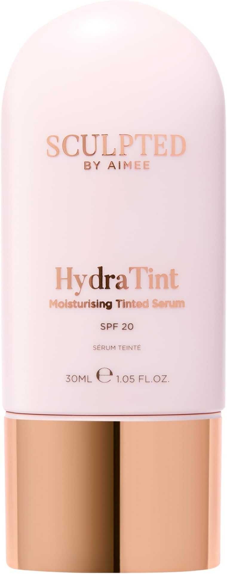 HydraTint Moisturising Tinted Serum from Sculpted by Aimee - 30ml 2-in-1 Makeup and Skin-Perfecting Skincare Tinted Moisturiser & Serum Foundation with SPF 20, Hyaluronic Acid & Ceramides