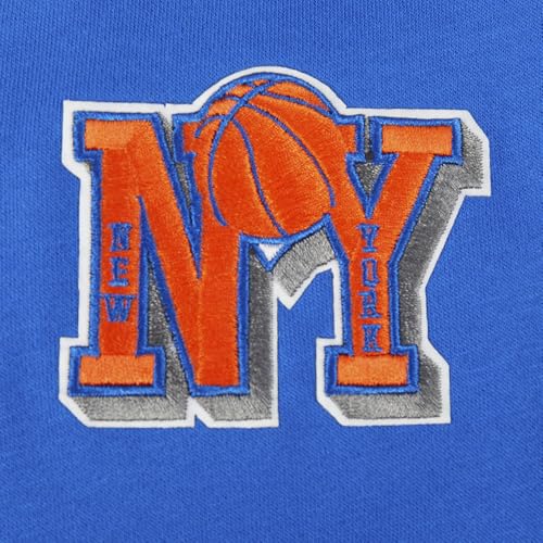 Image of Pro Standard Big Girls NBA Retro Classics Fleece Crewneck Sweatshirt