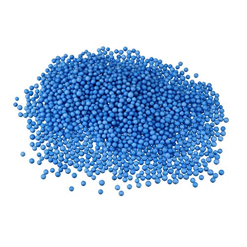 Bola de micro espuma azul de 0,1 cm para rellenar jarrones sin dejar huecos vacíos 2