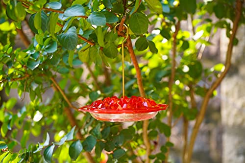 2 Pcs Wild Bird Feeders, Hummingbird Feeders For Garden Yard Outside Decoration, Plastic Humming Bird Feeders, Leak-Proof, Easy To Clean And Fill #TOP5