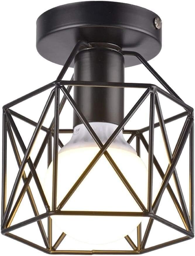 Lampe suspendue rétro en métal pour illuminer chaleureusement votre cuisine