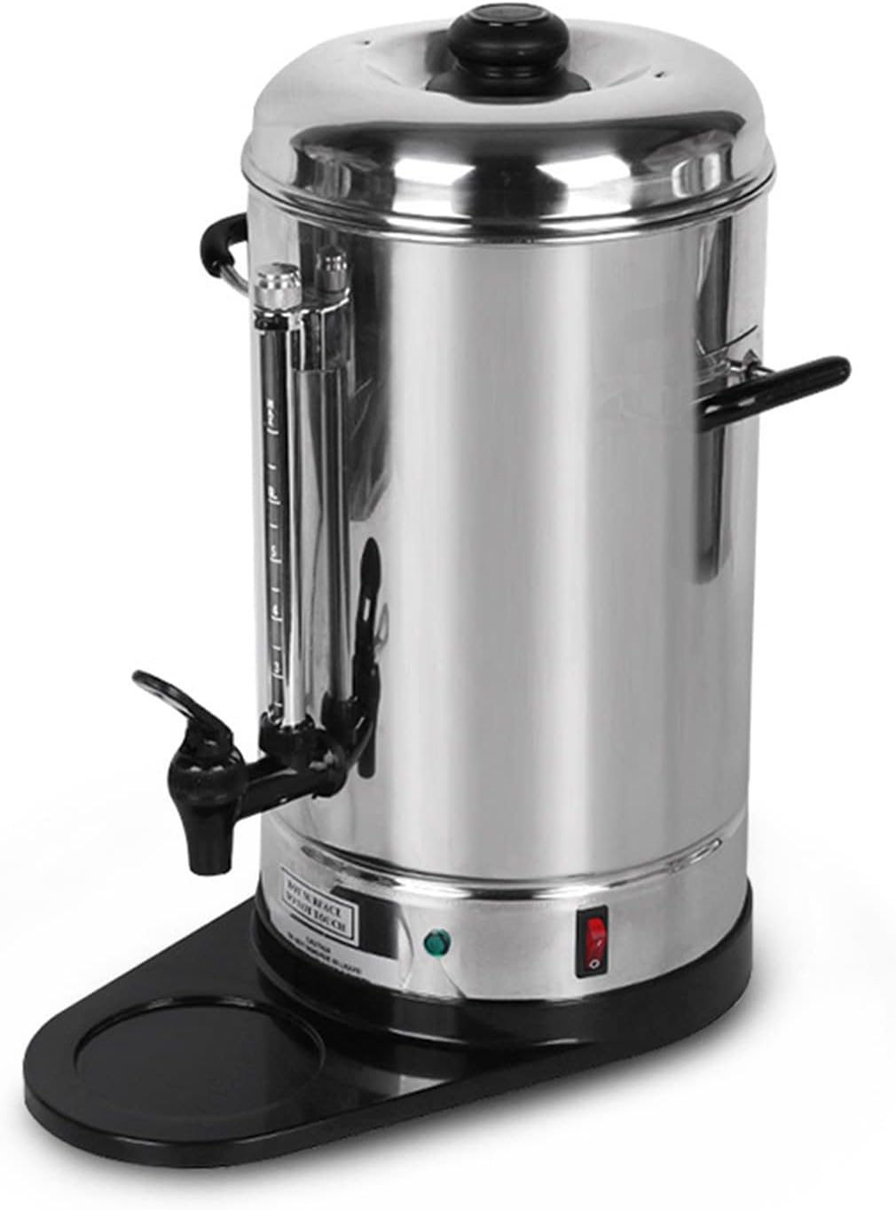 Coffee Urn and Hot Beverage Dispenser, Hot Water Urn Boiler with Double Wall Stainless Steel Design for Maximum Insulation with Automatic Keep Warm Function for Catering and Restaurants (One Color 6L)